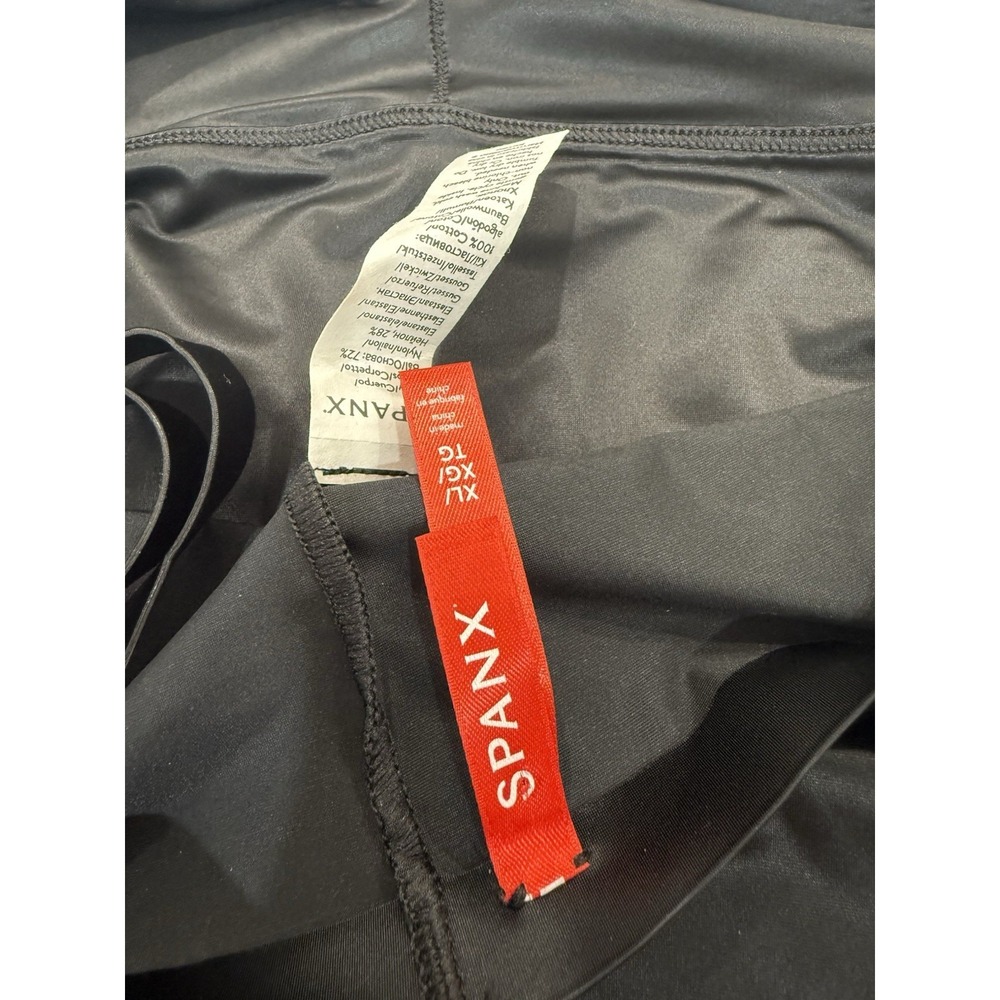 NWT Spanx Seamless‎ Shaping Thong Bodysuit Very Black Sz XL - Picture 7 of 7